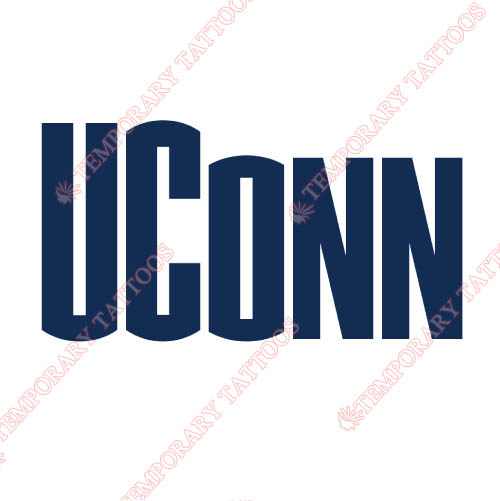UConn Huskies Customize Temporary Tattoos Stickers NO.6665